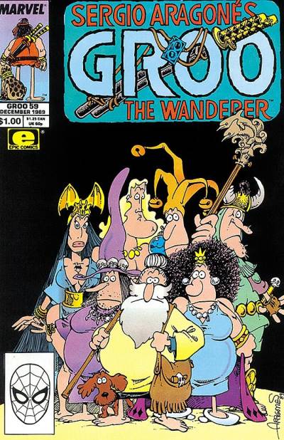 Groo, The Wanderer (1985)   n° 59 - Marvel Comics