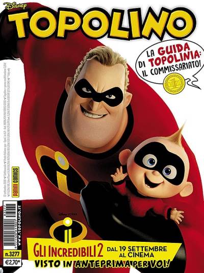 Topolino (2013)   n° 3277 - Panini Comics (Itália)