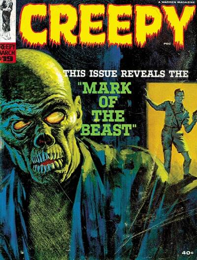 Creepy (1964)   n° 19 - Warren Publishing