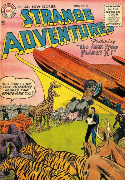 Strange Adventures (1950)   n° 59 - DC Comics