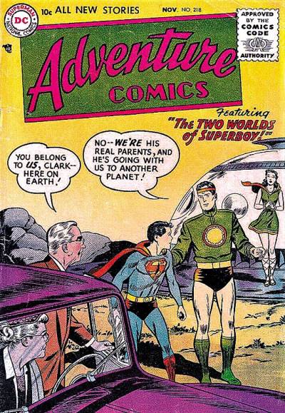 Adventure Comics (1938)   n° 218 - DC Comics