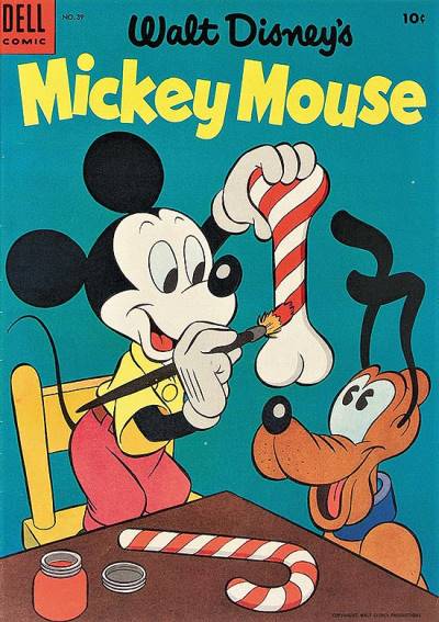 Mickey Mouse (1952)   n° 39 - Dell