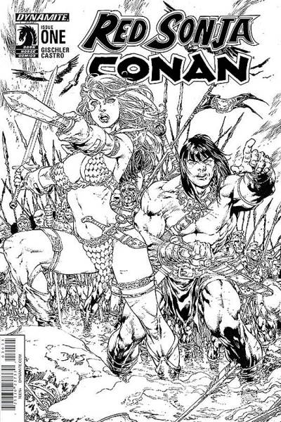 Red Sonja/Conan   n° 1 - Dynamite/ Dark Horse Comics