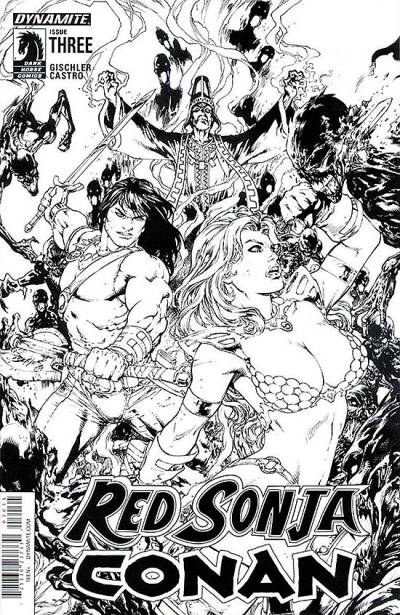 Red Sonja/Conan   n° 3 - Dynamite/ Dark Horse Comics