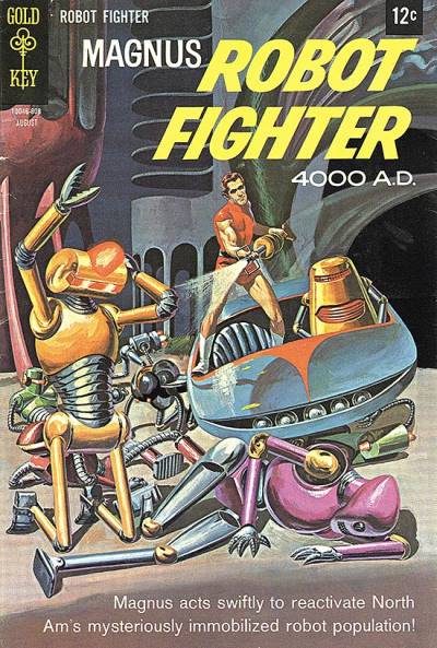 Magnus, Robot Fighter (1963)   n° 6 - Western Publishing Co.