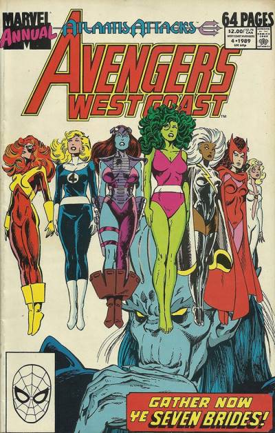 Avengers West Coast Annual (1989)   n° 4 - Marvel Comics
