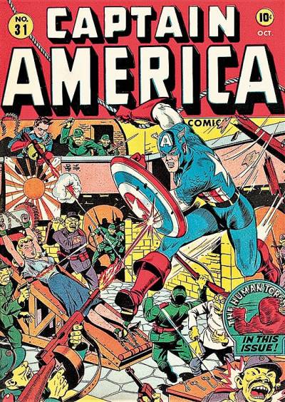 Captain America Comics (1941)   n° 31 - Timely Publications
