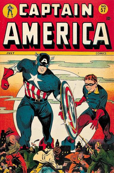 Captain America Comics (1941)   n° 57 - Timely Publications