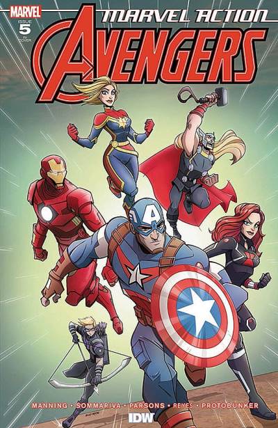 Marvel Action: Avengers (2018)   n° 5 - Idw Publishing