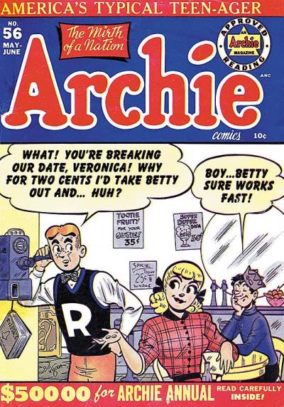 Archie Comics (1942)   n° 56 - Archie Comics