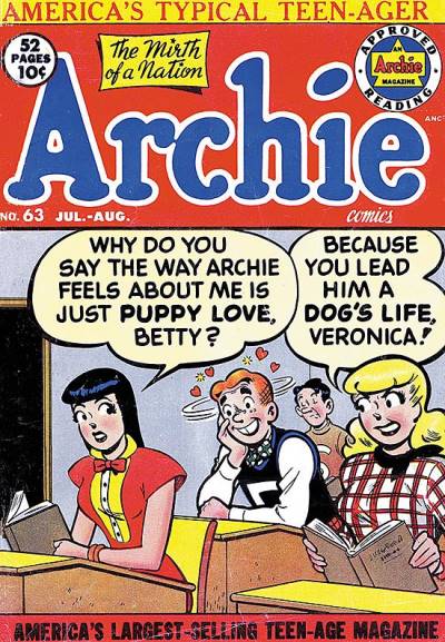 Archie Comics (1942)   n° 63 - Archie Comics