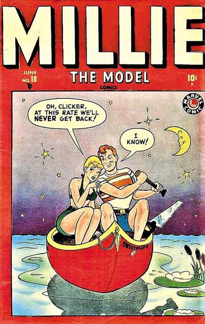 Millie The Model (1945)   n° 18 - Atlas Comics