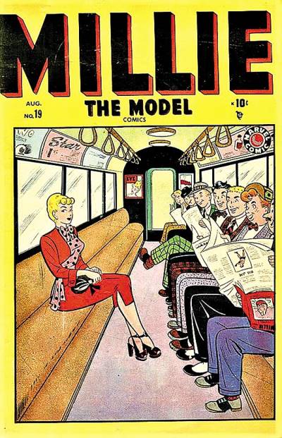 Millie The Model (1945)   n° 19 - Atlas Comics