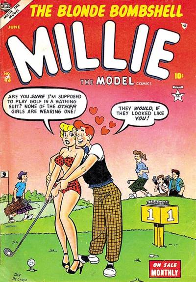 Millie The Model (1945)   n° 43 - Atlas Comics
