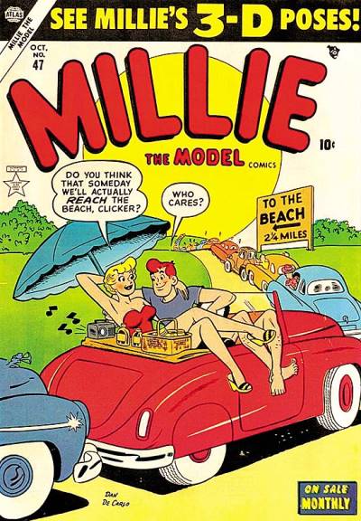 Millie The Model (1945)   n° 47 - Atlas Comics