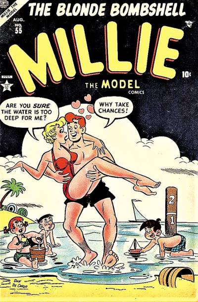 Millie The Model (1945)   n° 55 - Atlas Comics