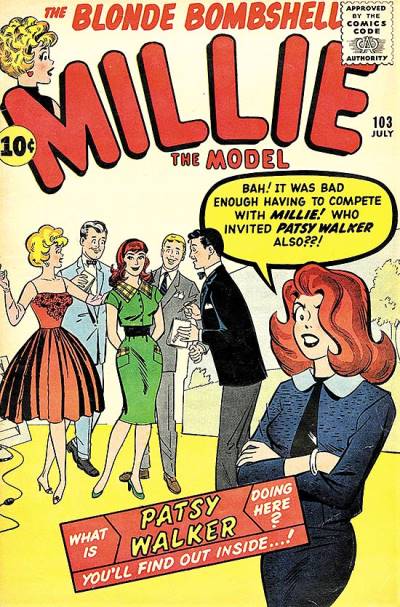 Millie The Model (1945)   n° 103 - Atlas Comics