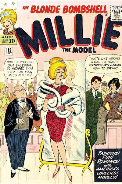 Millie The Model (1945)   n° 115 - Atlas Comics