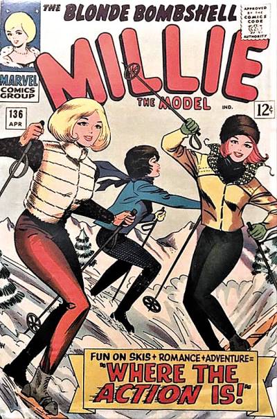 Millie The Model (1945)   n° 136 - Atlas Comics