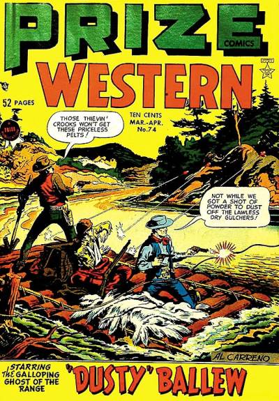 Prize Comics Western (1948)   n° 74 - Prize Publications
