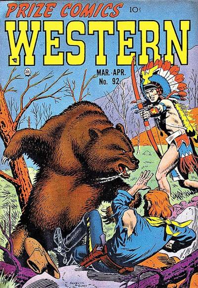 Prize Comics Western (1948)   n° 92 - Prize Publications