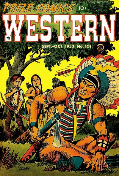 Prize Comics Western (1948)   n° 101 - Prize Publications