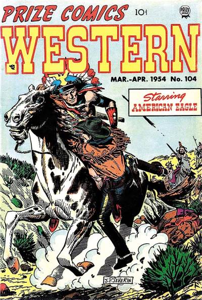 Prize Comics Western (1948)   n° 104 - Prize Publications