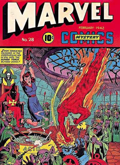 Marvel Mystery Comics (1939)   n° 28 - Timely Publications