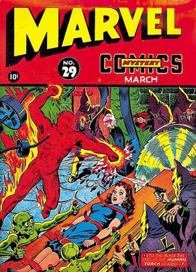 Marvel Mystery Comics (1939)   n° 29 - Timely Publications