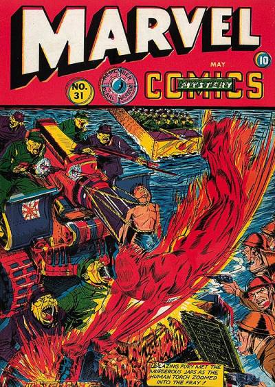 Marvel Mystery Comics (1939)   n° 31 - Timely Publications