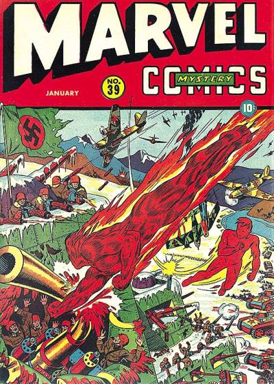 Marvel Mystery Comics (1939)   n° 39 - Timely Publications