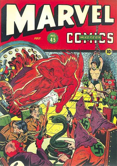 Marvel Mystery Comics (1939)   n° 45 - Timely Publications