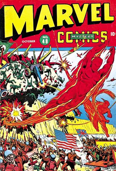 Marvel Mystery Comics (1939)   n° 48 - Timely Publications