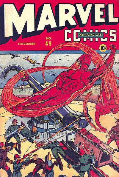 Marvel Mystery Comics (1939)   n° 49 - Timely Publications