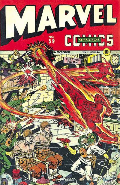 Marvel Mystery Comics (1939)   n° 59 - Timely Publications