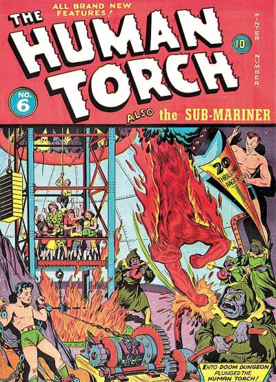 Human Torch (1940)   n° 6 - Timely Publications