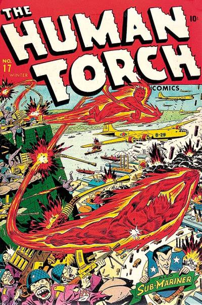 Human Torch (1940)   n° 17 - Timely Publications