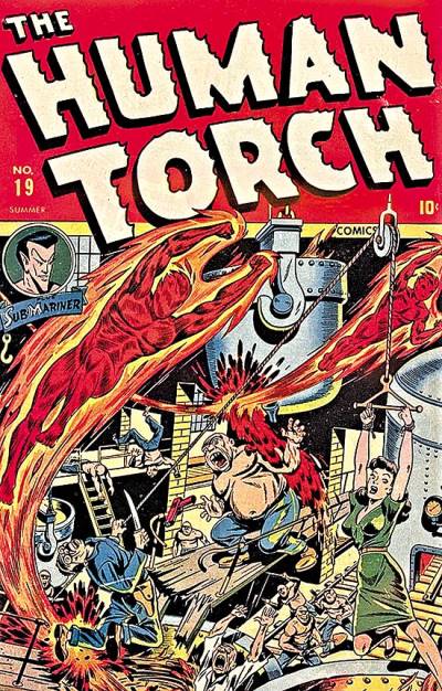 Human Torch (1940)   n° 19 - Timely Publications