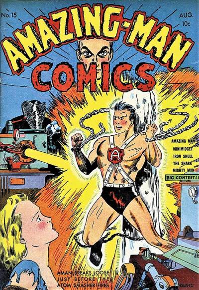Amazing Man Comics (1939)   n° 15 - Centaur Publications