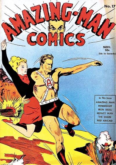 Amazing Man Comics (1939)   n° 17 - Centaur Publications