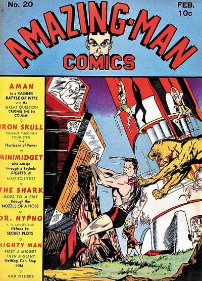 Amazing Man Comics (1939)   n° 20 - Centaur Publications