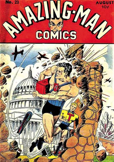 Amazing Man Comics (1939)   n° 23 - Centaur Publications