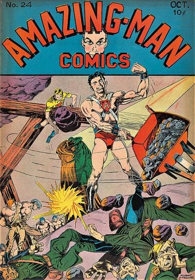 Amazing Man Comics (1939)   n° 24 - Centaur Publications