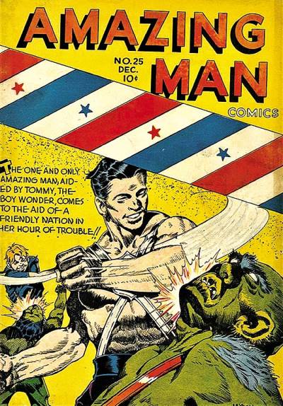 Amazing Man Comics (1939)   n° 25 - Centaur Publications