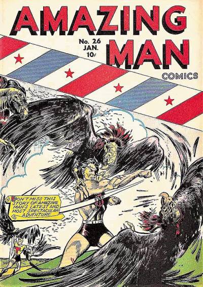 Amazing Man Comics (1939)   n° 26 - Centaur Publications