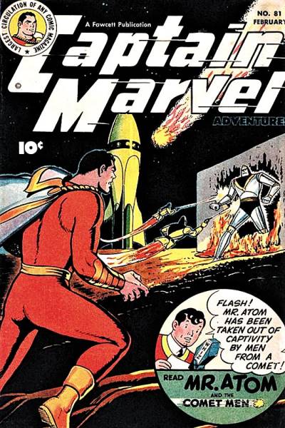 Captain Marvel Adventures (1941)   n° 81 - Fawcett