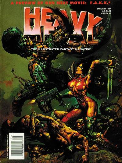 Heavy Metal (1992)   n° 166 - Metal Mammoth, Inc.