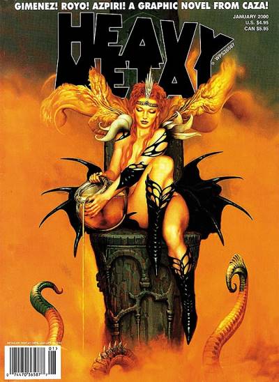 Heavy Metal (1992)   n° 184 - Metal Mammoth, Inc.