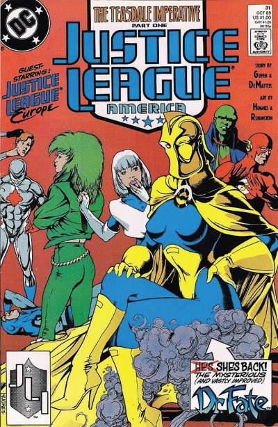 Justice League America (1989)   n° 31 - DC Comics