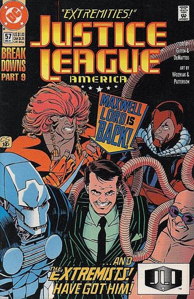 Justice League America (1989)   n° 57 - DC Comics